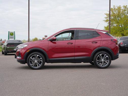 Chili Red Metallic 2021 Buick Encore GX Essence
