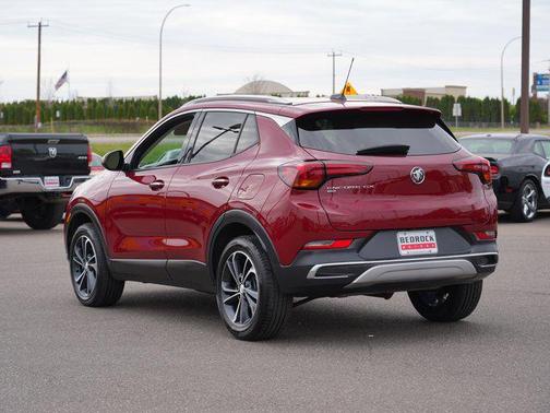 Chili Red Metallic 2021 Buick Encore GX Essence
