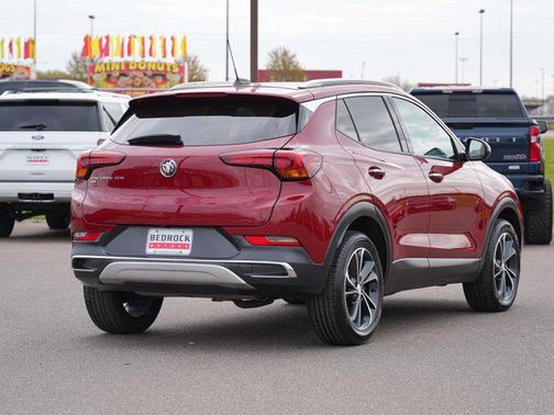Chili Red Metallic 2021 Buick Encore GX Essence