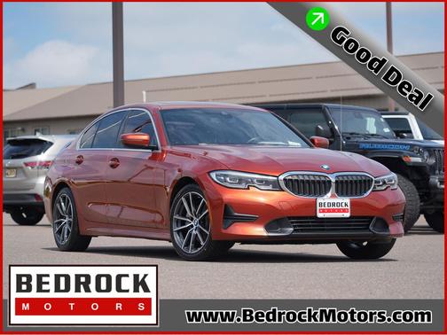 Sunset Orange Metallic 2021 BMW 330 330i