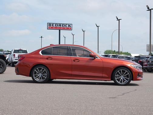 Sunset Orange Metallic 2021 BMW 330 330i