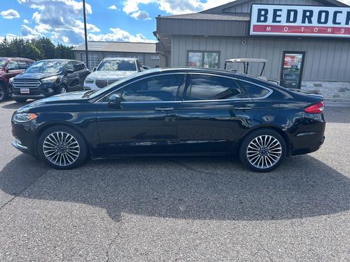 Shadow Black 2017 Ford Fusion Titanium