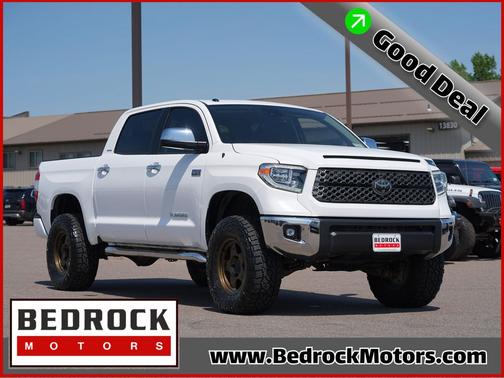 Super White 2018 Toyota Tundra Limited