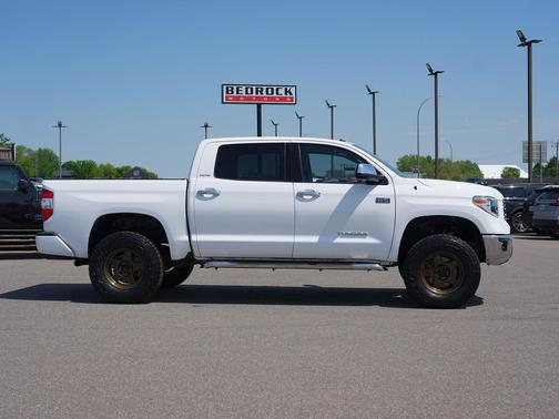 Super White 2018 Toyota Tundra Limited