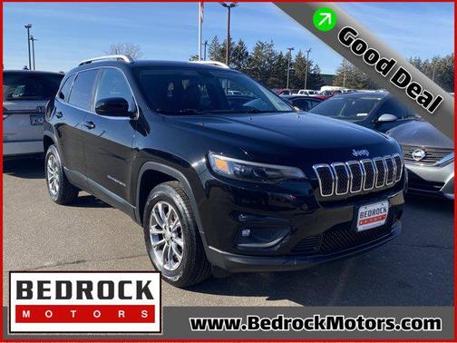 Diamond Black Crystal Pearlcoat 2019 Jeep Cherokee Latitude Plus