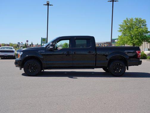 Shadow Black 2018 Ford F-150 XLT