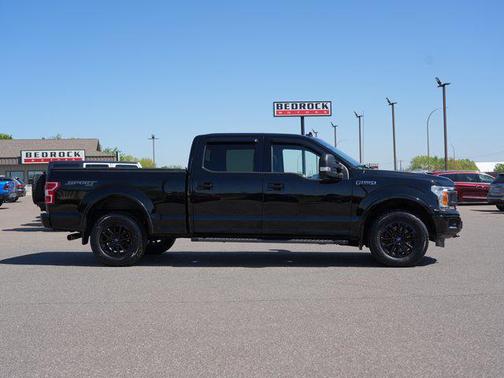 Shadow Black 2018 Ford F-150 XLT