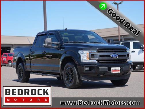 Shadow Black 2018 Ford F-150 XLT