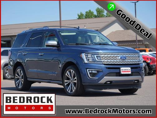 Blue Metallic 2020 Ford Expedition Platinum