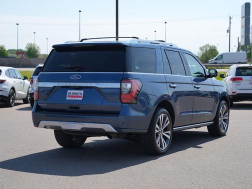 Blue Metallic 2020 Ford Expedition Platinum