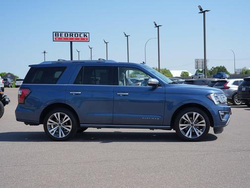 Blue Metallic 2020 Ford Expedition Platinum