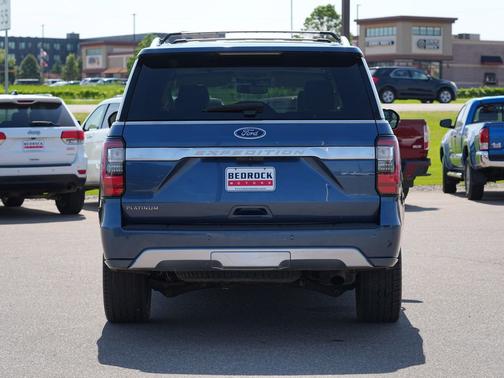Blue Metallic 2020 Ford Expedition Platinum