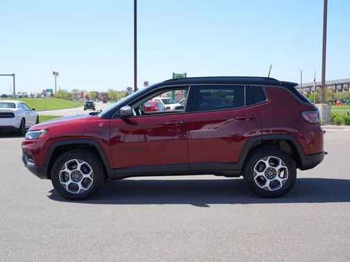 Velvet Red Pearlcoat 2022 Jeep Compass Trailhawk