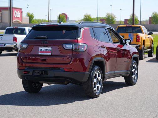 Velvet Red Pearlcoat 2022 Jeep Compass Trailhawk
