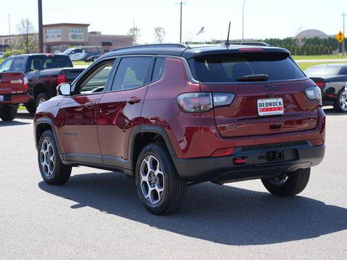 Velvet Red Pearlcoat 2022 Jeep Compass Trailhawk