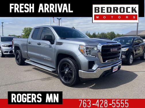 Satin Steel Metallic 2019 GMC Sierra 1500 Base