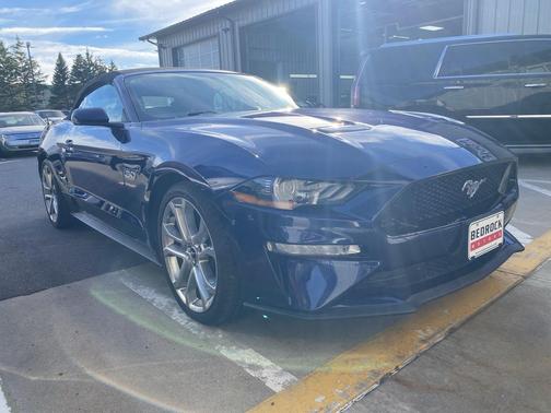 Kona Blue Metallic 2019 Ford Mustang GT Premium