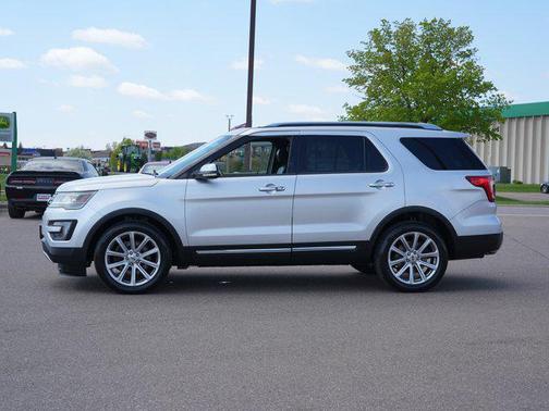 Ingot Silver Metallic 2016 Ford Explorer Limited