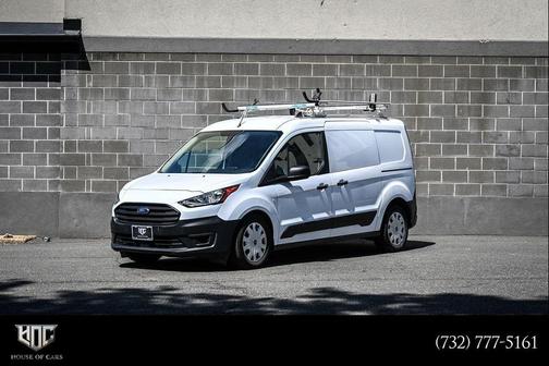Frozen White 2023 Ford Transit Connect XL Cargo Van