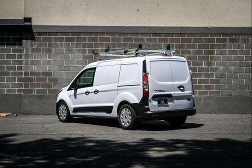 Frozen White 2023 Ford Transit Connect XL Cargo Van