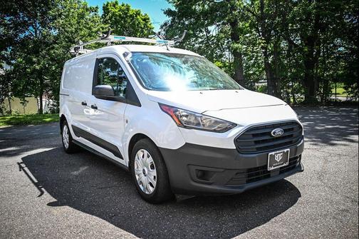 Frozen White 2023 Ford Transit Connect XL Cargo Van