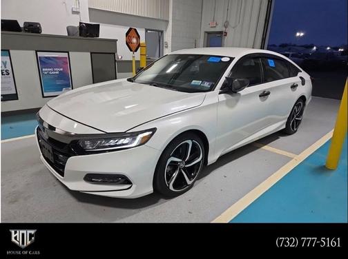 Platinum White Pearl 2019 Honda Accord Sport