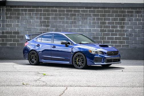 Lapis Blue Pearl 2018 Subaru WRX STI Base