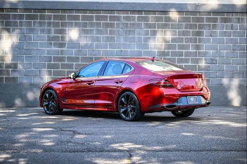 Havana Red 2023 Genesis G70 3.3T AWD