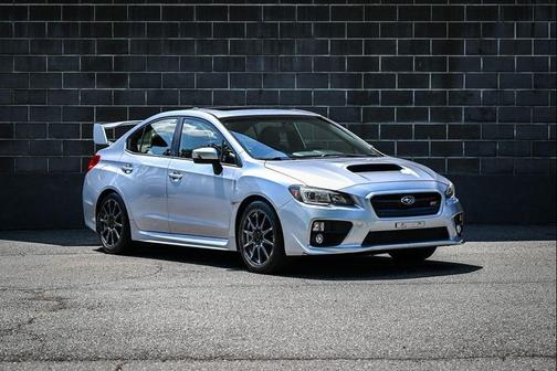 Ice Silver Metallic 2015 Subaru WRX STI Limited