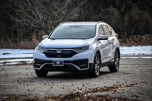 Platinum White Pearl 2022 Honda CR-V Hybrid Touring
