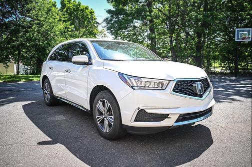 White Diamond Pearl 2018 Acura MDX 3.5L