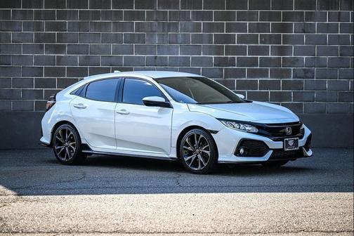 White Orchid Pearl 2017 Honda Civic Sport