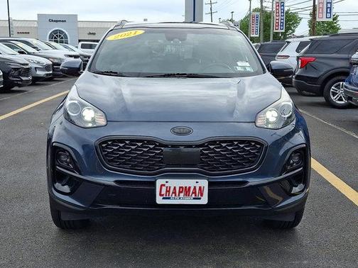 Pacific Blue 2021 Kia Sportage S