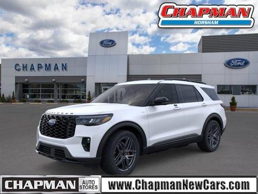 Star White 2026 Ford Explorer ST-Line