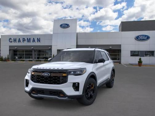 Space White Metallic 2026 Ford Explorer Tremor