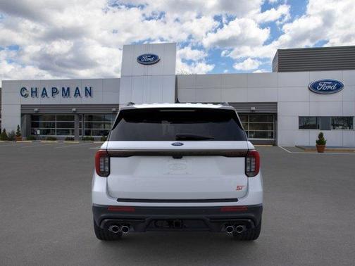 Space White Metallic 2026 Ford Explorer ST