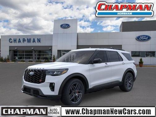 Space White Metallic 2026 Ford Explorer ST