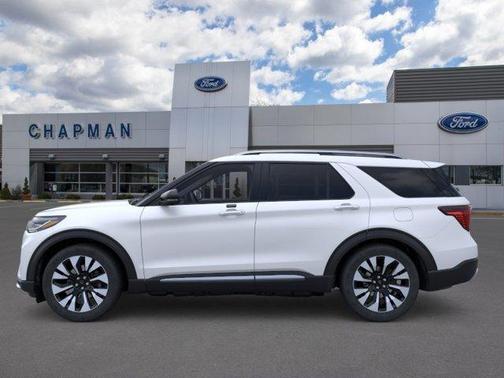 Star White 2026 Ford Explorer Platinum
