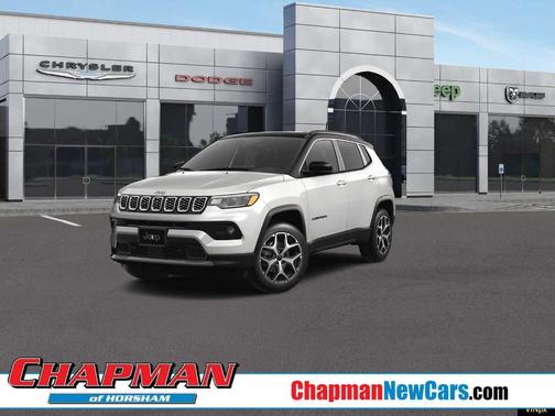 Bright White Clearcoat 2026 Jeep Compass Limited