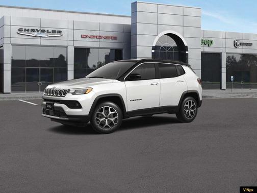 Bright White Clearcoat 2026 Jeep Compass Limited