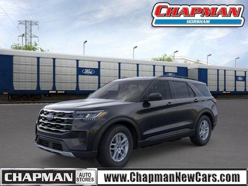 Agate Black Metallic 2026 Ford Explorer Active