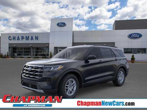 Agate Black Metallic 2026 Ford Explorer Active