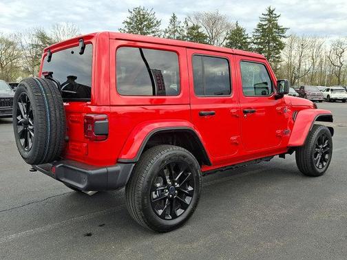 Firecracker Red Clearcoat 2025 Jeep Wrangler 4xe Sahara