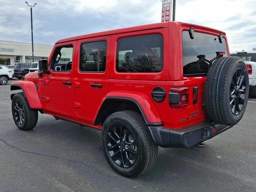 Firecracker Red Clearcoat 2025 Jeep Wrangler 4xe Sahara