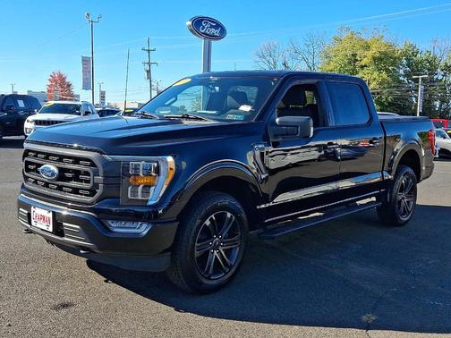 Agate Black Metallic 2022 Ford F-150 XLT