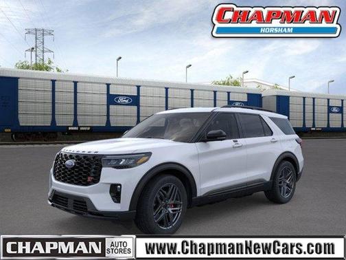 Space White Metallic 2026 Ford Explorer ST