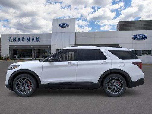 Space White Metallic 2026 Ford Explorer ST