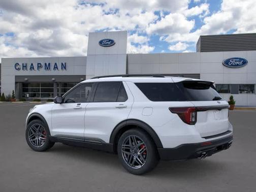Space White Metallic 2026 Ford Explorer ST