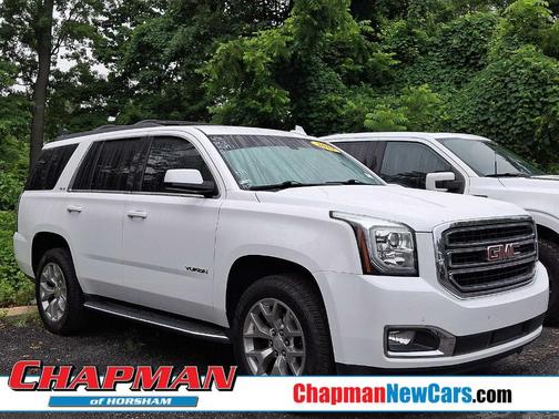 Summit White 2019 GMC Yukon SLE