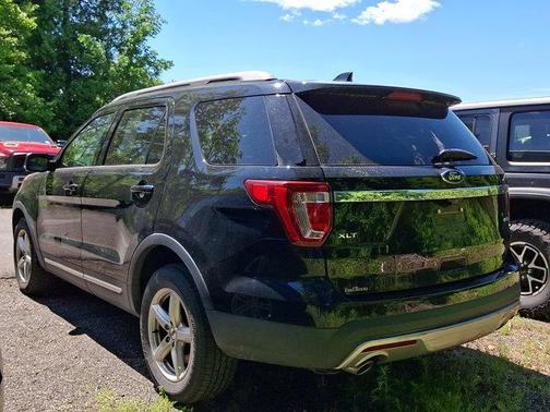 Shadow Black 2017 Ford Explorer XLT
